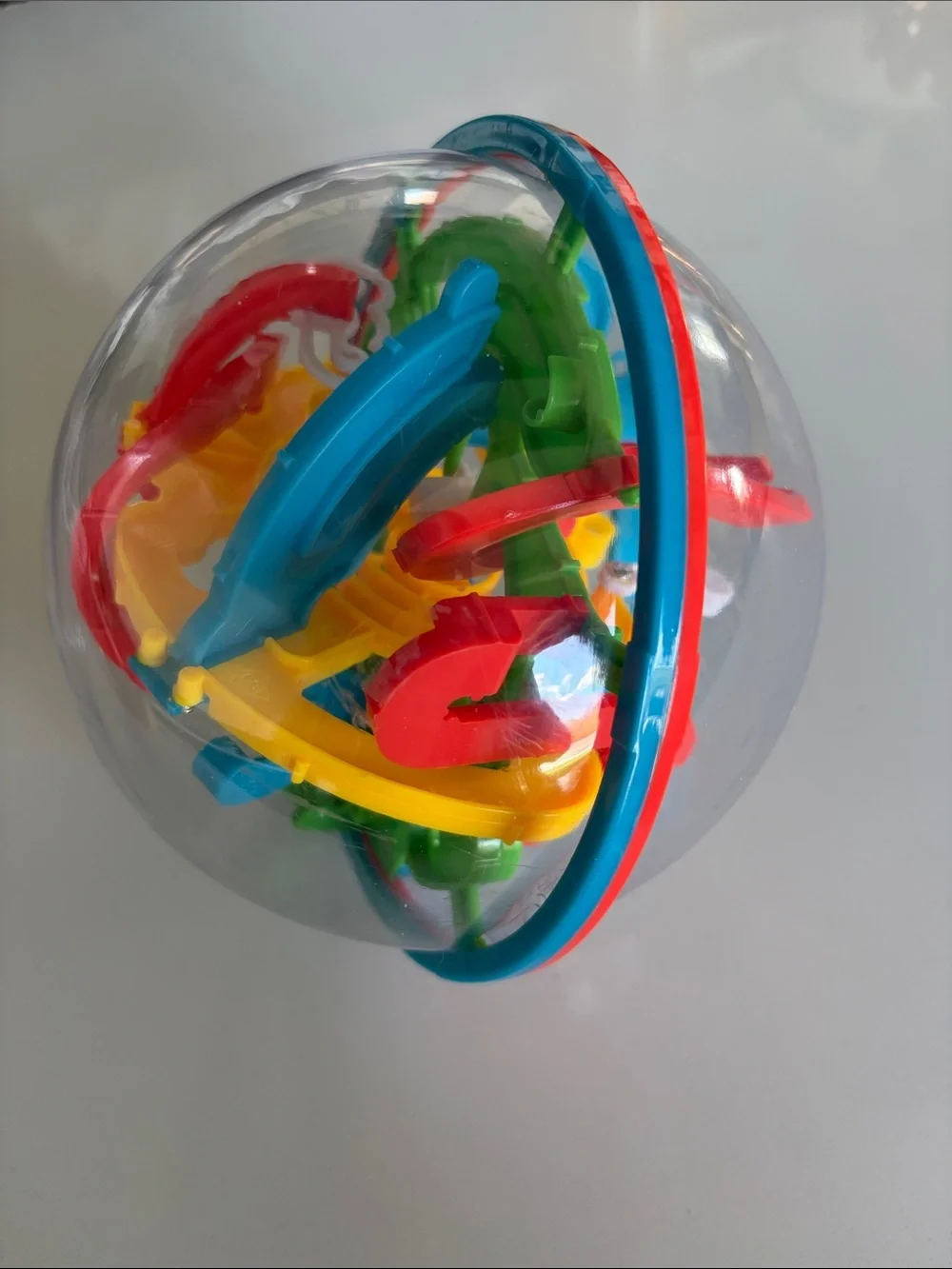 Transparent 3D Maze Ball Puzzle - Multicolor Kids Toy
